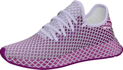 adidas damen deerupt runner w gymnastikschuhe schwarz|adidas Originals Women's Deerupt Runner W Running Shoe.